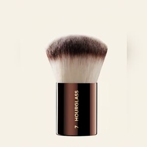 Hourglass Makeup Brush - Black and Brown
